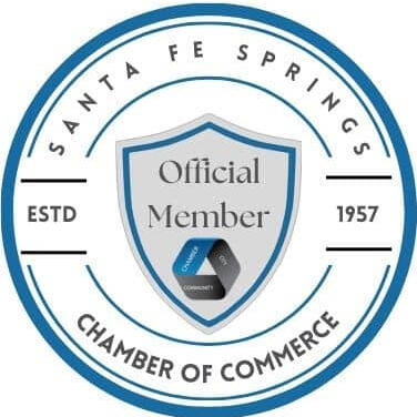 Santa Fe Springs Chamber of Commerce Official Member Badge